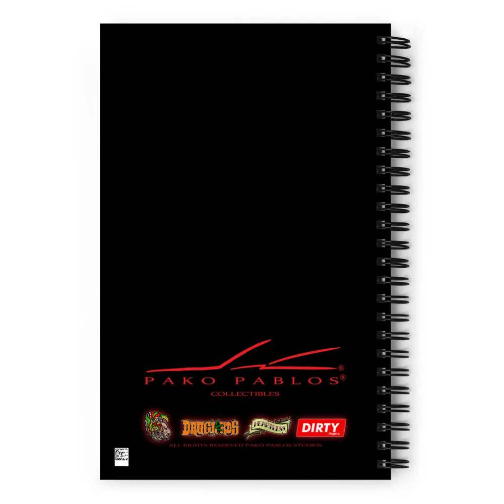 AR Flying Warrior Spiral notebook