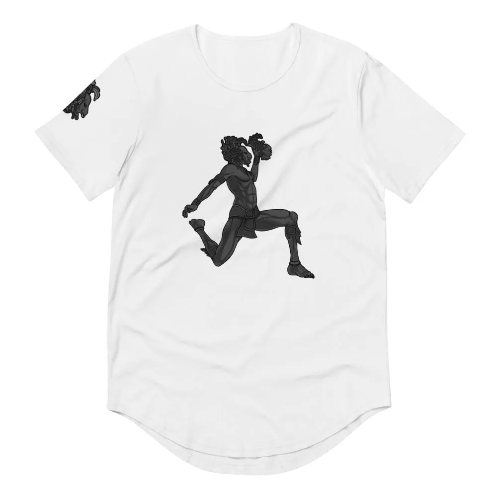 Ball Game Blackout Curved Hem T-Shirt