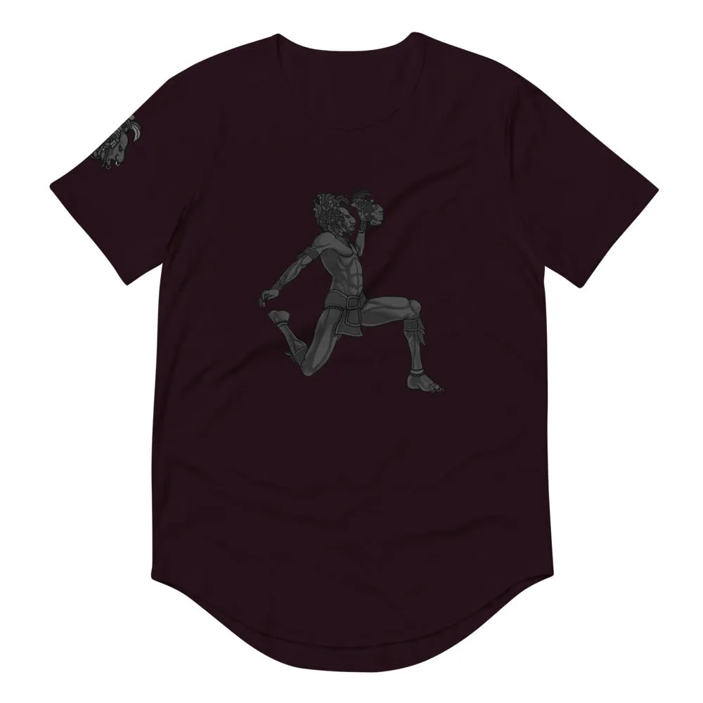 Ball Game Blackout Curved Hem T-Shirt
