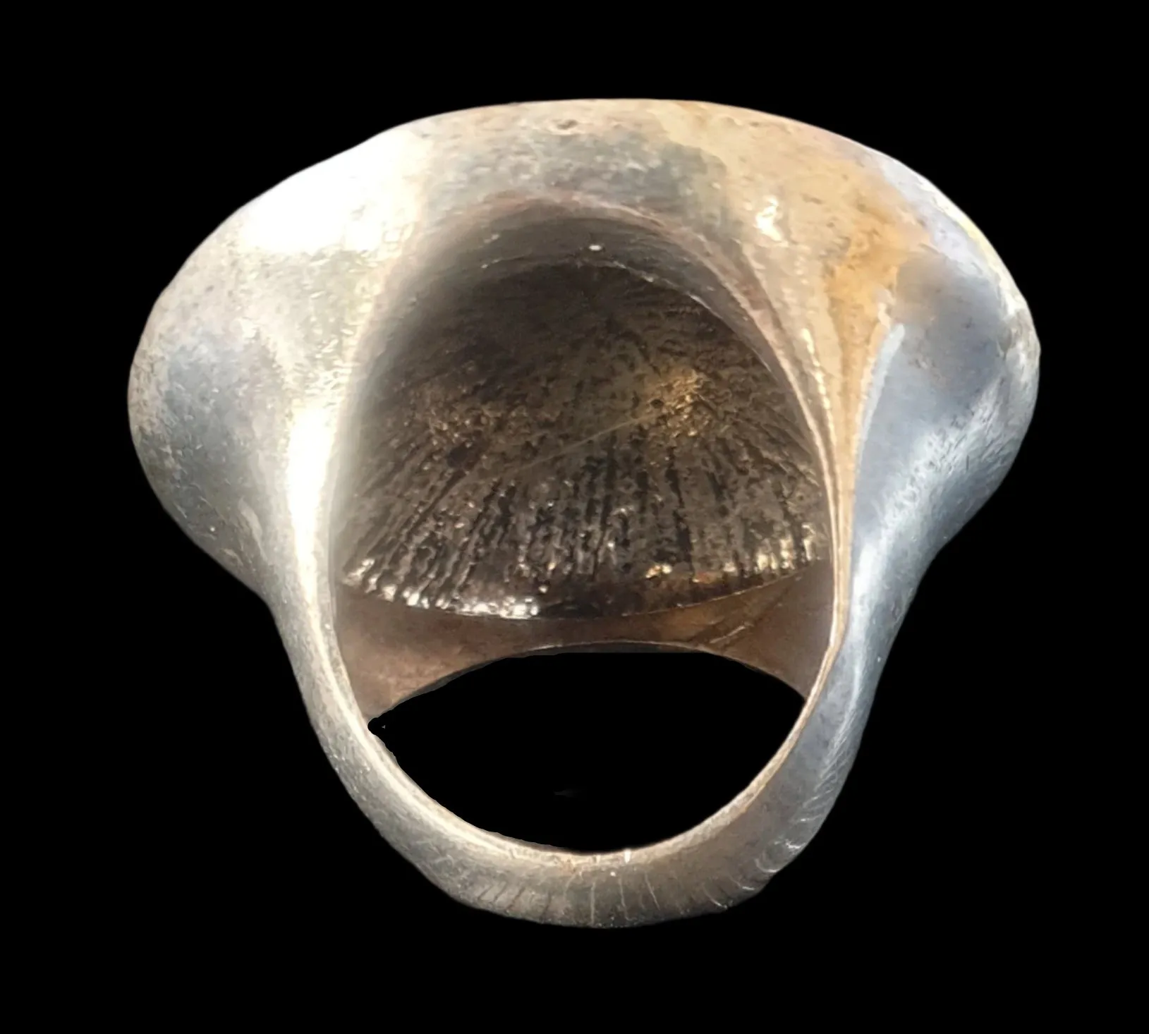 Big Beautiful Silver Circle Ring