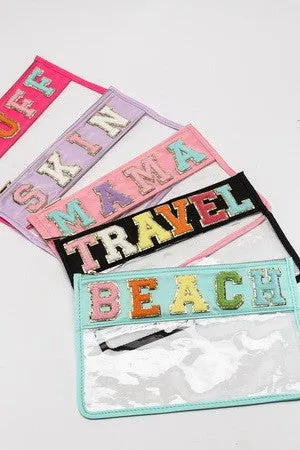Clear Accessories Pouch