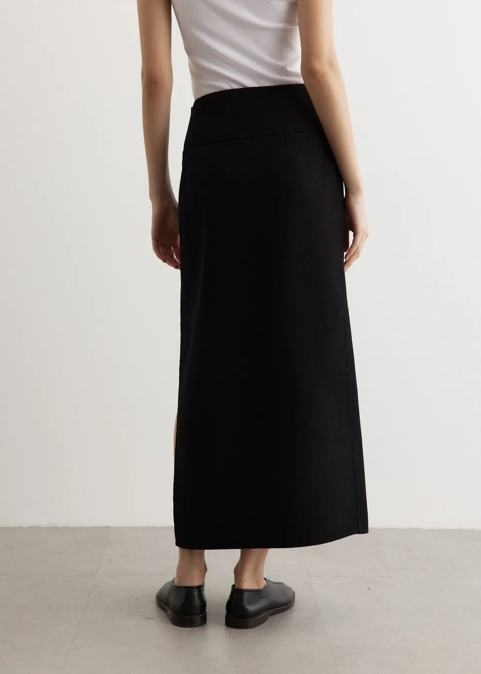 Double Cloth Hard Twist Carsey Hand Sewn Skirt