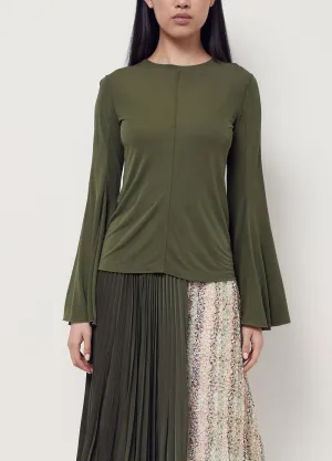 Draped Sleeve Top