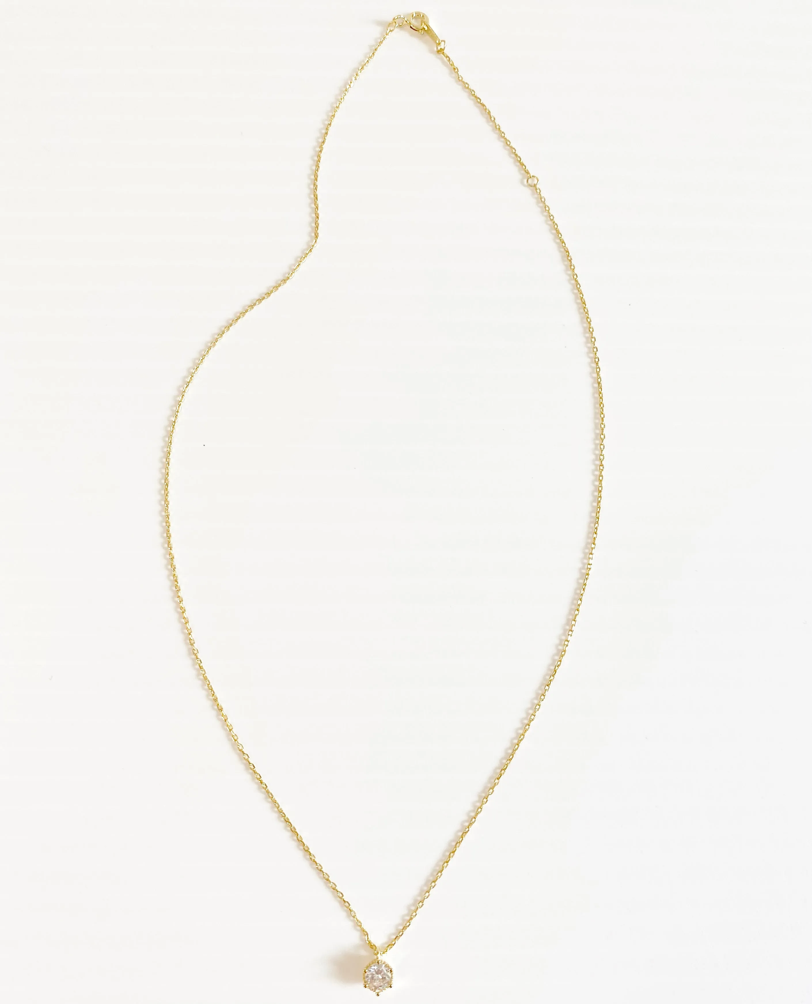 Fashion Accessories - Gold Diamond Necklace