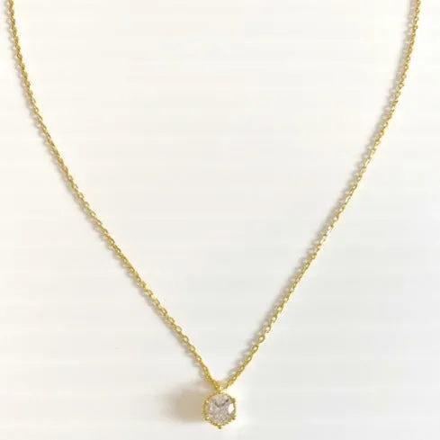 Fashion Accessories - Gold Diamond Necklace