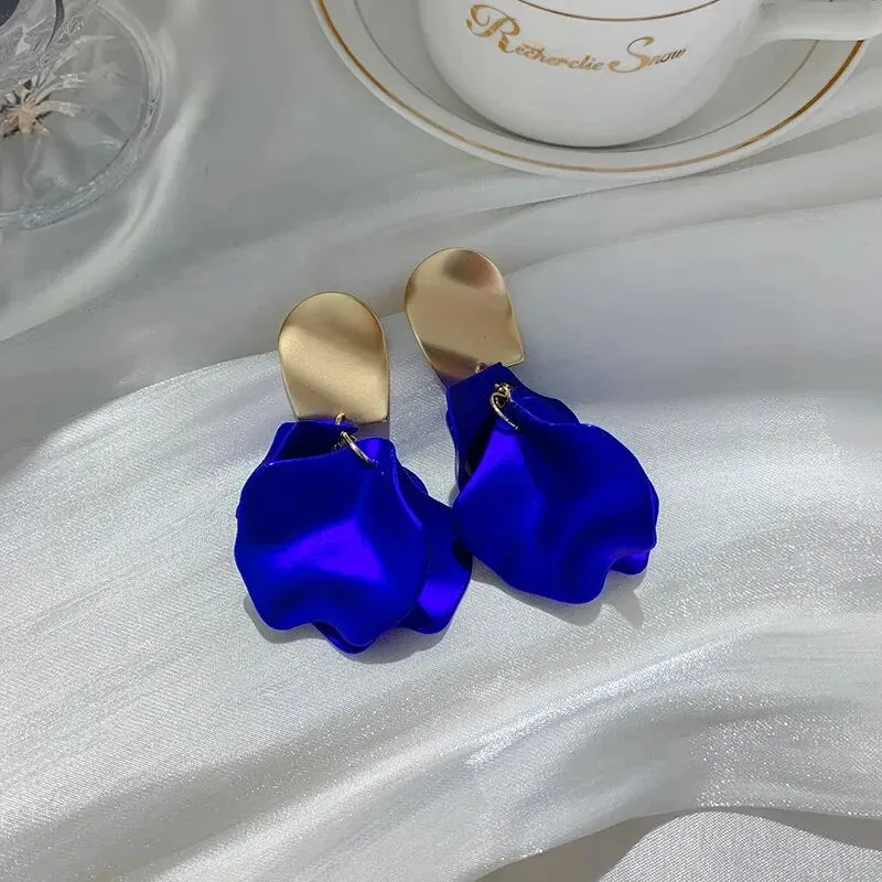 Flower Earrings For Woman Accessories