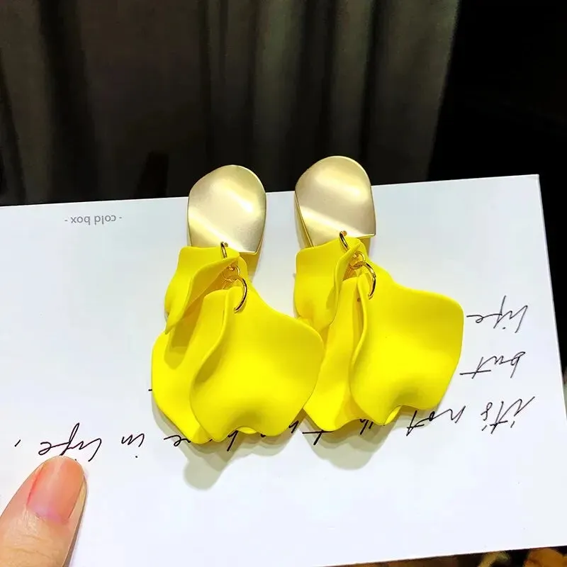 Flower Earrings For Woman Accessories