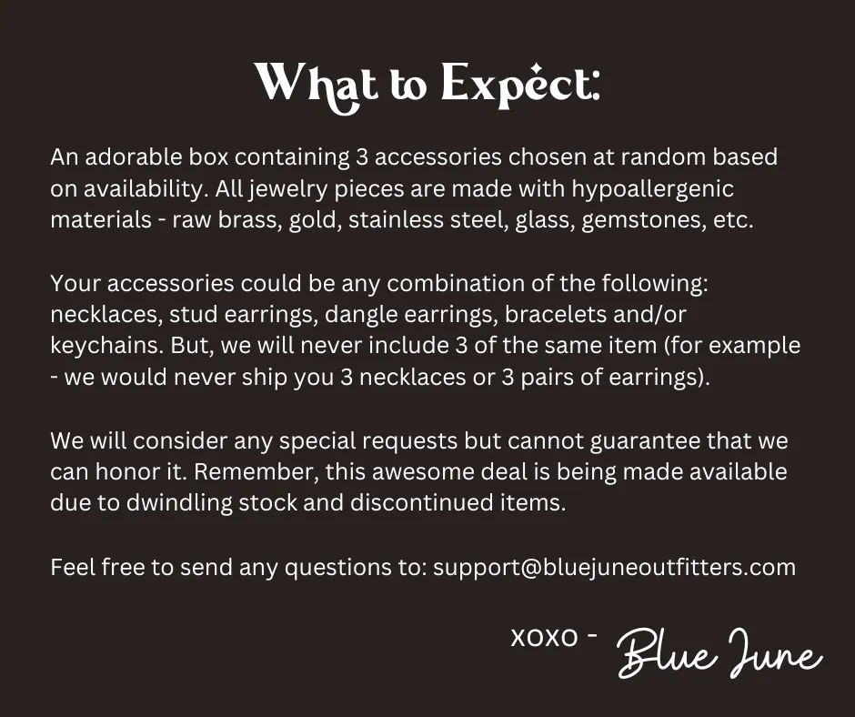 Mystery Accessories Box - Limited Time!