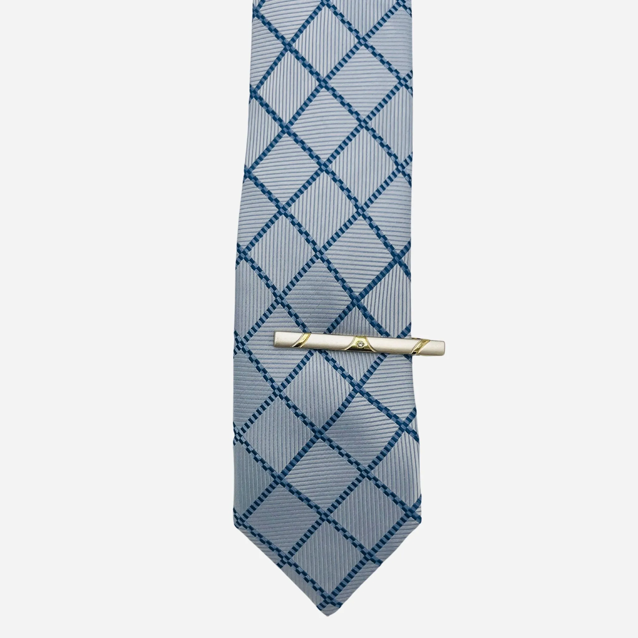 PAKISTAN BRAND TIE CLIP FOR MEN  - RHINESTONE
