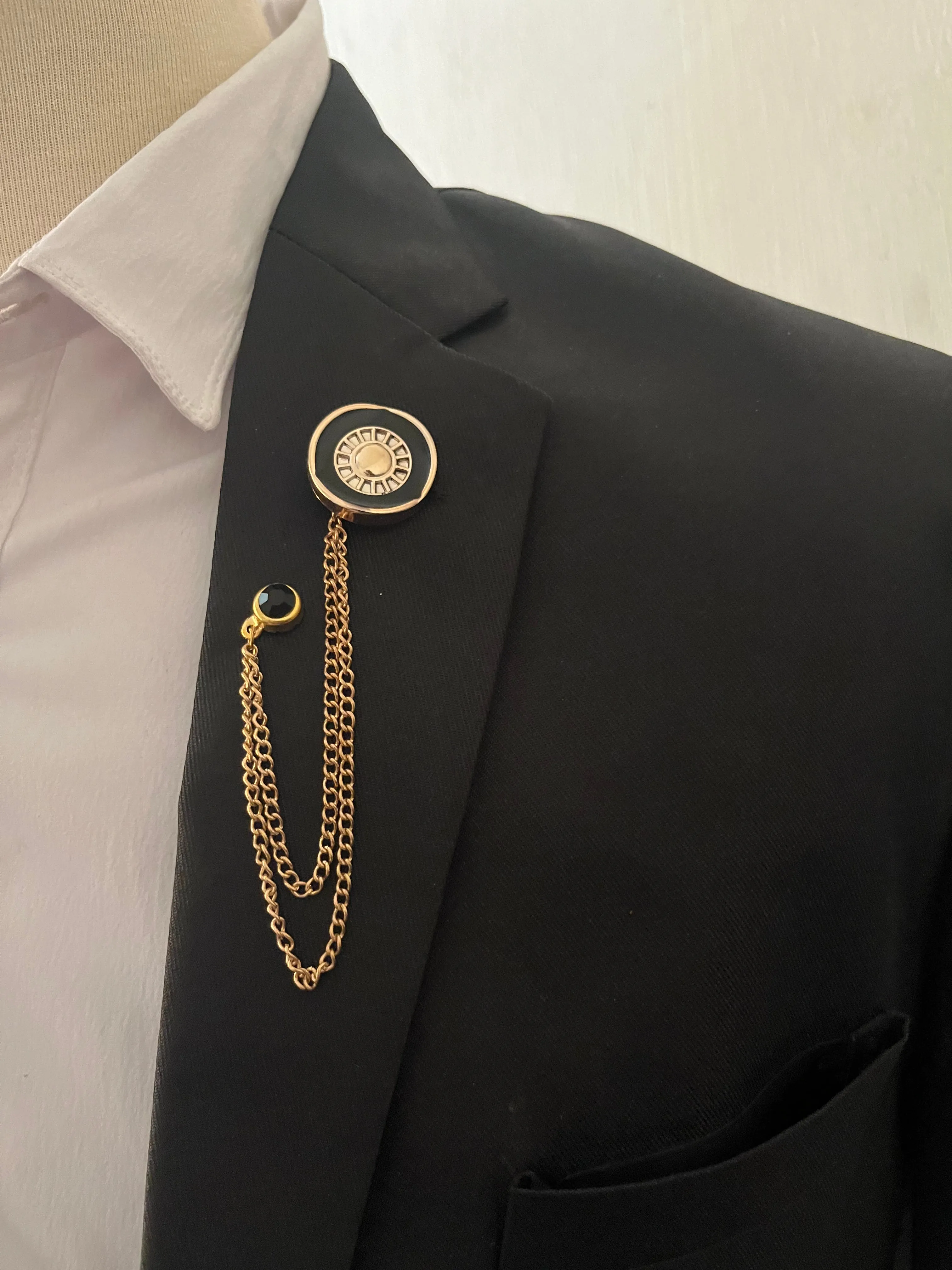 PAKISTANI BRAND LAPEL PIN FOR COAT - ENAMEL