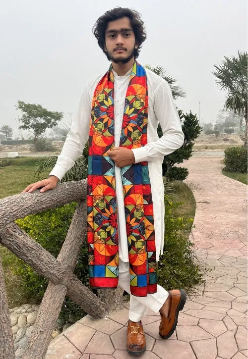 PAKISTANI BRAND MEN SHAWL - TAJ MAHAL
