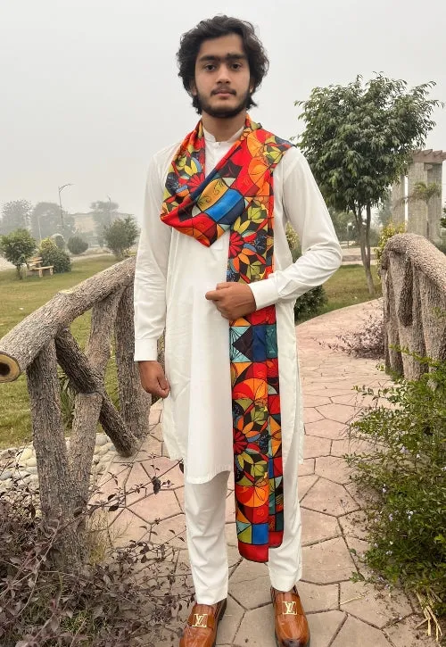 PAKISTANI BRAND MEN SHAWL - TAJ MAHAL