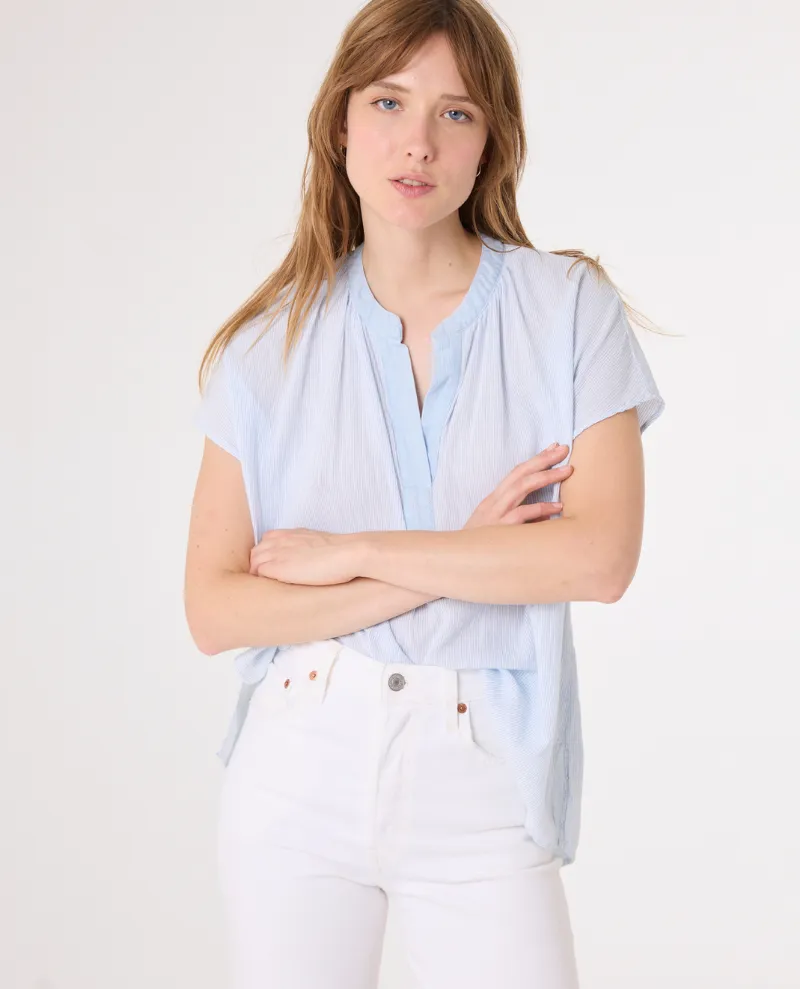 Sacre Coeur Yoko Indigo Shirt