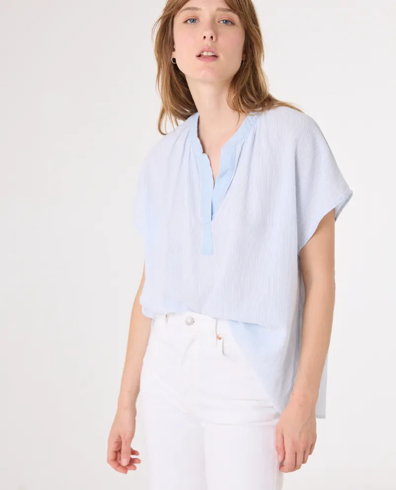 Sacre Coeur Yoko Indigo Shirt