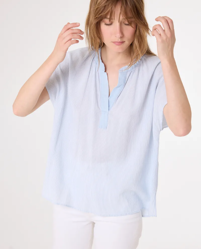 Sacre Coeur Yoko Indigo Shirt