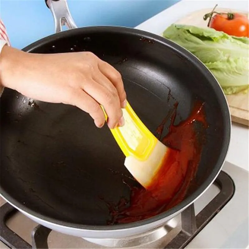 Silicone Non-Stick Pot Scraper