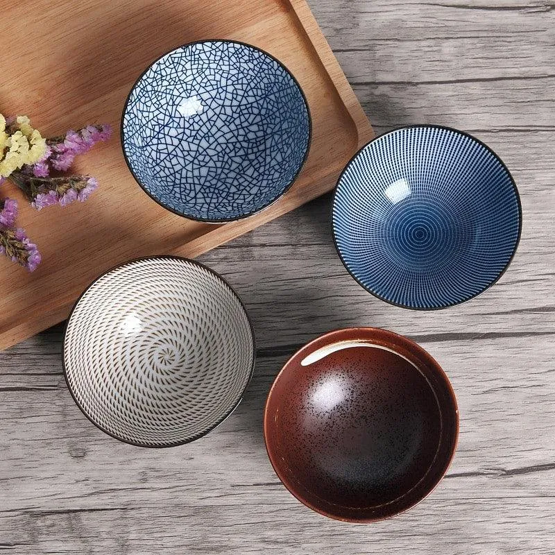 Stylish Minimalistic Design Dinner Bowls Set
